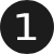 A large black number 1 inside a dark circle.